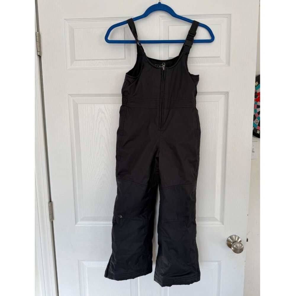 LLBean Kids' Snow Bibs Size 6x/7- Black